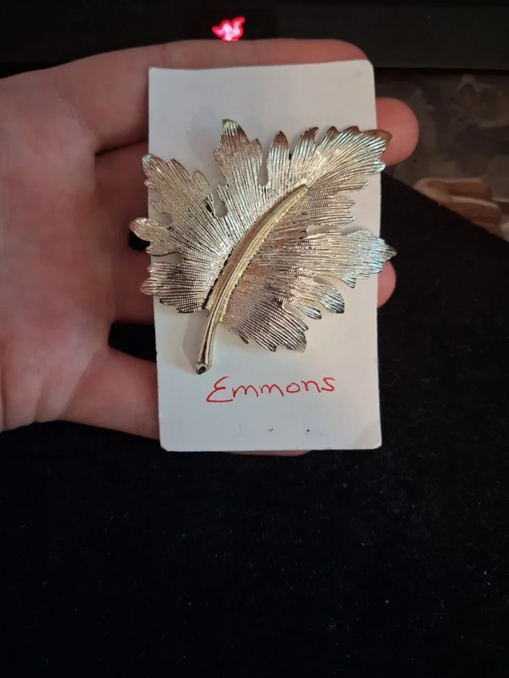 Emmons Leaf brooch